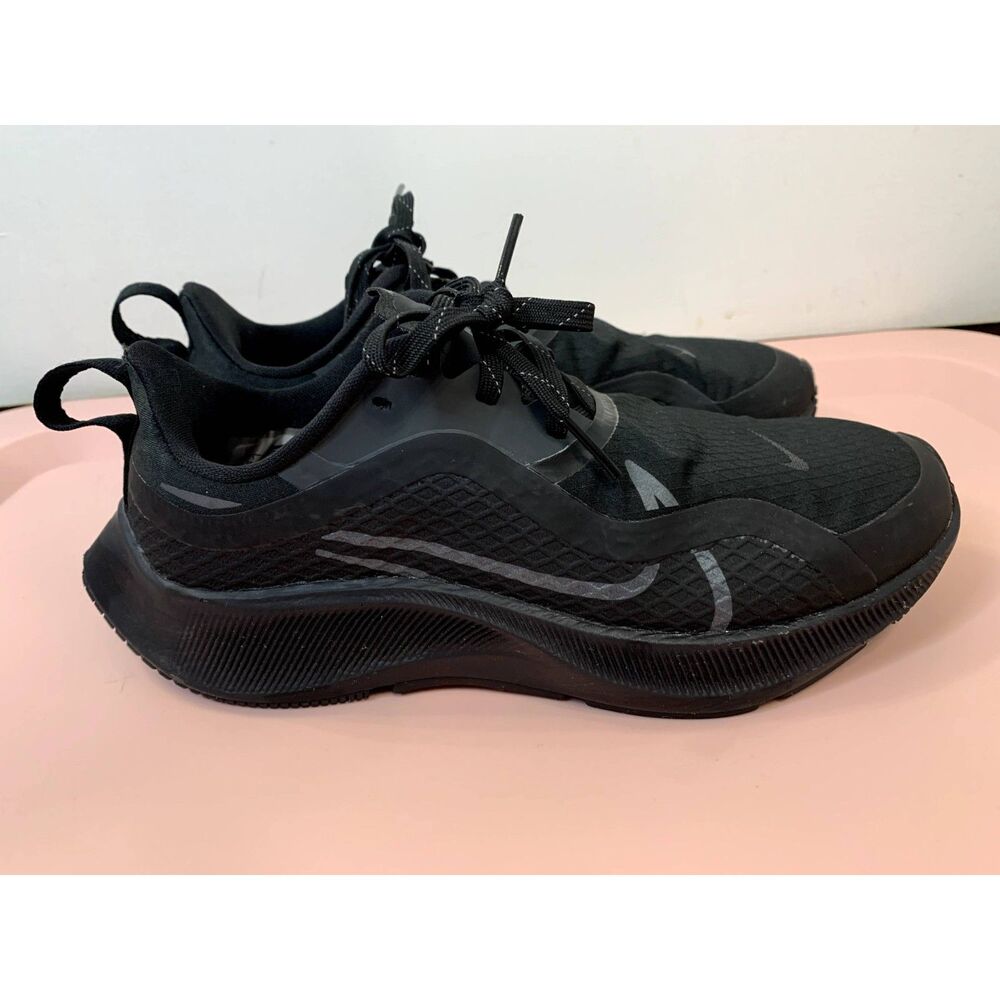 Nike Air Zoom Pegasus 37 Shield CQ8639 001 Black/Anthracite Women's Size 7